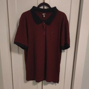 Men's Bench Burgundy Polo Shirt